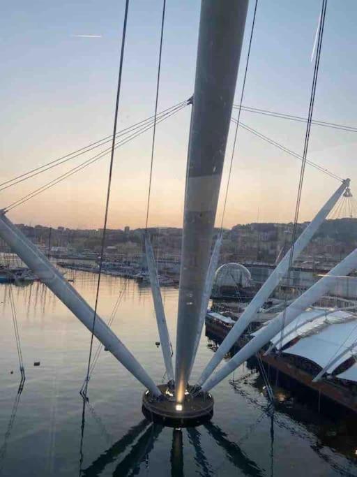 La Finestra Sul Cielo Del Porto Antico Di Genova Apartment Bagian luar foto