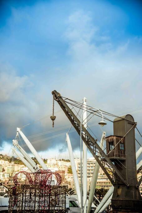 La Finestra Sul Cielo Del Porto Antico Di Genova Apartment Bagian luar foto